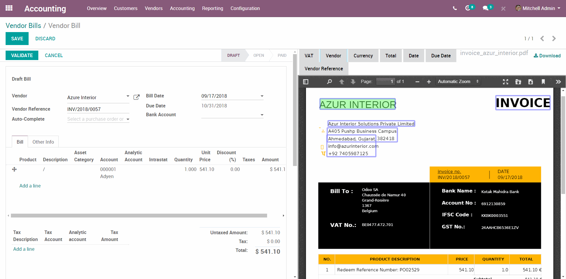 Odoo 12 – Phần mềm quản trị tăng trưởng doanh nghiệp 4.0 - 09 Odoo 12 – Phần mềm quản trị tăng trưởng doanh nghiệp 4.0 - 09
